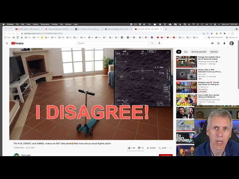 Youtube: Response to F-16 Pilot Chris Lehto's "De-Debunking" of GoFast and Gimbal