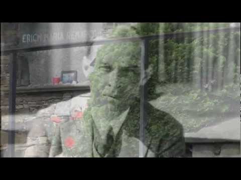 Youtube: At the grave,Am Grab,na grobu - E. M. Ramarque i Paulette Goddard u Porto Ronco/CH