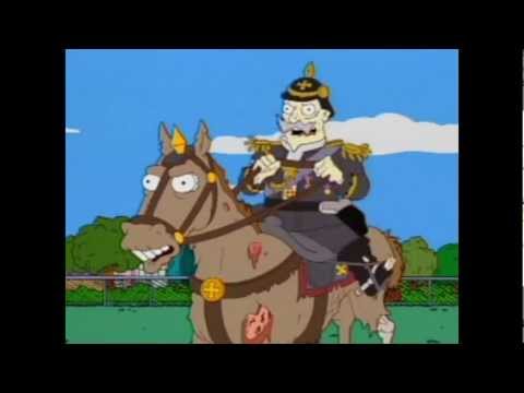 Youtube: The Simpsons - Kaiser Wilhelm II is a Cowboy