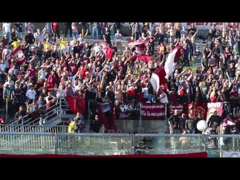 Youtube: Livorno, "Bandiera rossa" e altri cori vs Cremonese, Lega Pro 2016/17
