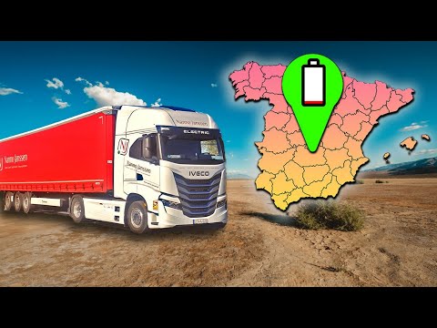 Youtube: E-LKW mit 0 km Restreichweite in der spanischen Pampa, was nun? 5.000 km Roadtrip Teil 2