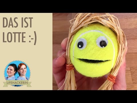 Youtube: Tennisball Halter für Schlüssel, Briefe, Waschlappen usw.