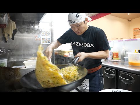 Youtube: Fried Rice Master's Amazing Skill チャーハンの達人 炒飯 - Japanese Street Food - 町中華 볶음밥 炒饭 Fastest Worker