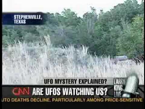 Youtube: Larry King Live:Stephenville UFO Case Revisited (Part 1/3)