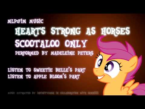 Youtube: Scootaloo Only - Hearts Strong As Horses