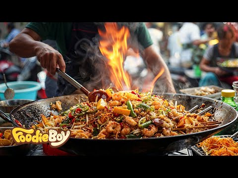 Youtube: Ultimate Wok Skills! Fried Rice, Stir-Fried Noodles, Pad Thai, Omelette