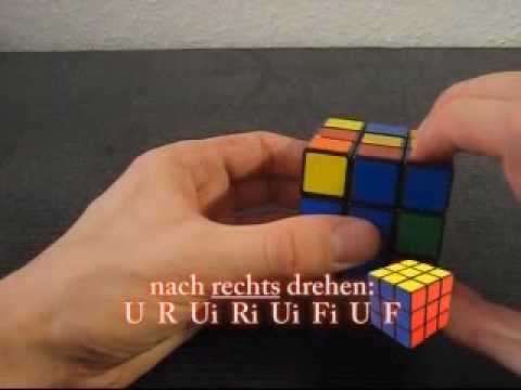 Youtube: Rubik's Cube: Zauberwürfel lösen (Teil 2 von 3)
