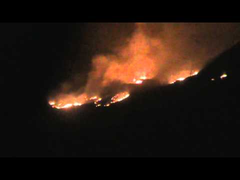 Youtube: قدسيا 5-5-2013 قصف مجهول المصدر على جبال قاسيون