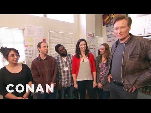 Youtube: Conan Hangs Out With His Interns | CONAN on TBS