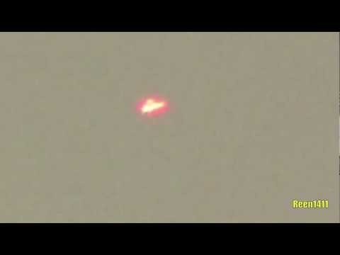 Youtube: Red glowing Triangle Ufo Italy Milan 5 July 2012