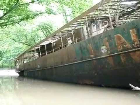 Youtube: Cincinnati Ghost Ship Tour- 118 Year old ghost ship lost to time.