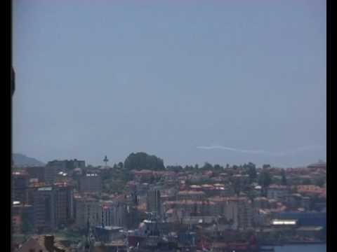 Youtube: Ovni Ufo, sobre Vigo. España.  JUL. 2009. Imágenes: Ferro