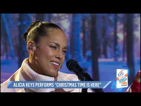 Youtube: Alicia Keys - Christmas time is here (Live on Today show 2022)