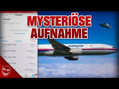 Youtube: Mysteriöser Tweet verunsichert das Internet! Gruselige MH370 Tonaufnahme über Aliens? | Strayedaway
