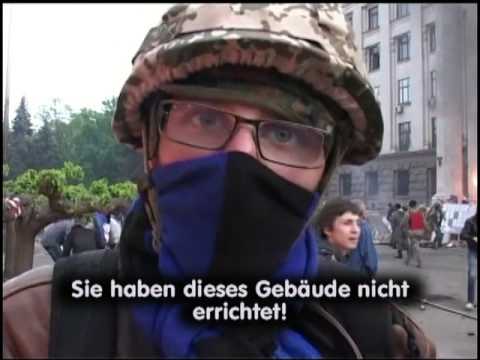 Youtube: Odessa 02.05.2014. Ein Täter erklärt sich.