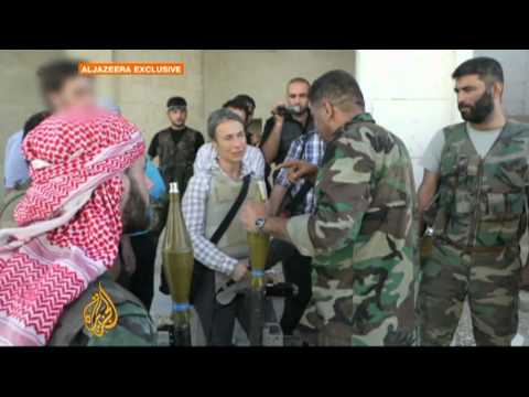 Youtube: Syrian rebels gain ground in Aleppo