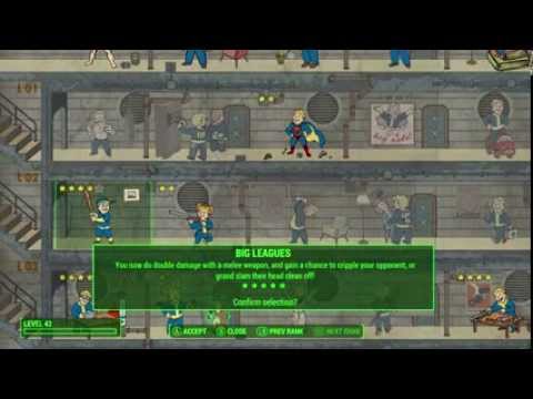 Youtube: Fallout 4 – Big Leagues Perk