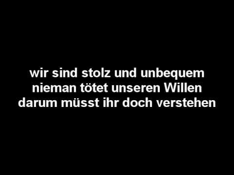 Youtube: Böhse Onkelz - Lieber stehend + Lyric