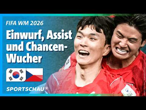 Youtube: Südkorea – Tschechien Highlights FIFA WM 2026 | Sportschau