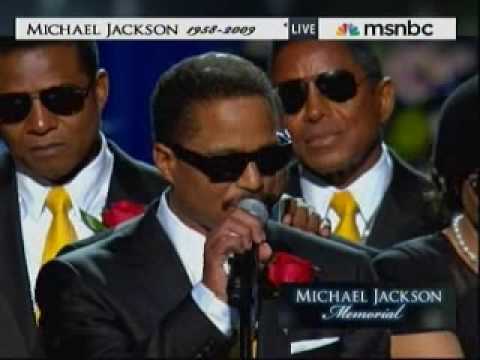 Youtube: Michael Jackson Memorial - Jackson Brothers Closing Comments