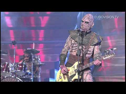 Youtube: Lordi - Hard Rock Hallelujah - 🇫🇮 Finland - Grand Final - Eurovision 2006 Winner