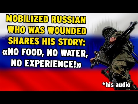 Youtube: Recently Mobilized Russian About How He Was Sent On The Frontline As A Cannon Fodder