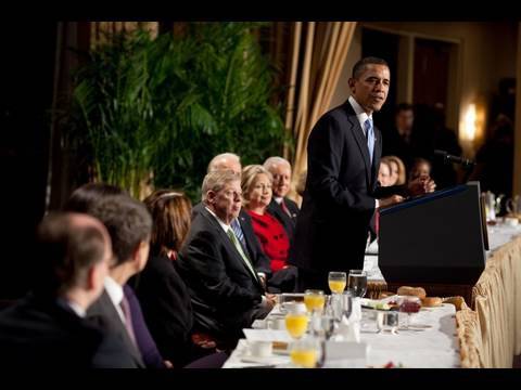 Youtube: President Obama Speaks at National Prayer Breakfast