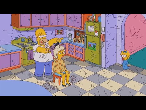 Youtube: The Simpsons Homer opens a beauty salon