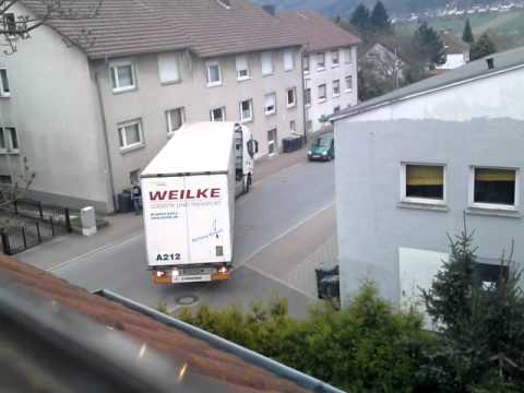 Youtube: LKW beim rangieren