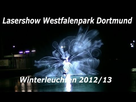 Youtube: Lasershow Westfalenpark Dortmund - Winterleuchten 2012