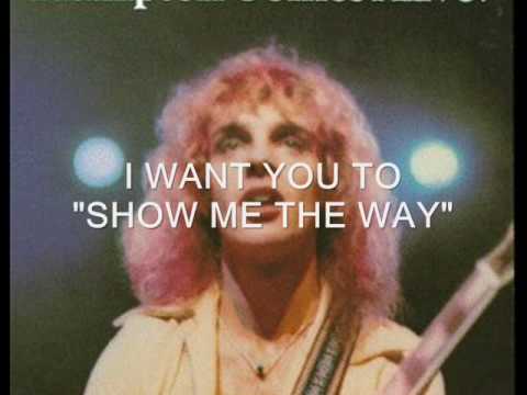 Youtube: Peter Frampton, Show Me the Way