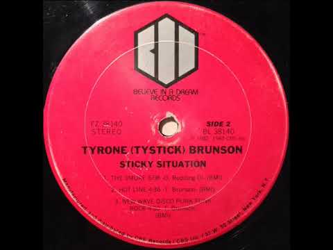 Youtube: TYRONE BRUNSON- new wave disco punk funk rock