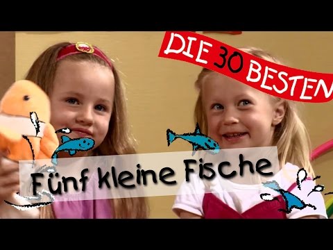 Youtube: 👩🏼 Fünf kleine Fische - Singen, Tanzen und Bewegen || Kinderlieder