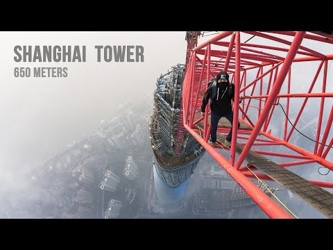 Youtube: Shanghai Tower (650 meters)