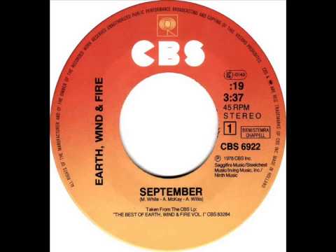 Youtube: Earth Wind & Fire - September (Dj ''S'' Rework)