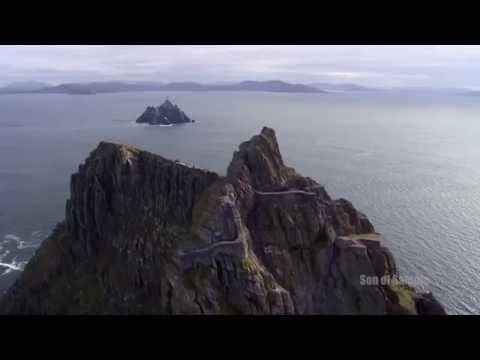 Youtube: Star Wars Island -  Skellig Trailer #2 2015 -  Son of Sample - Jedi Mountain