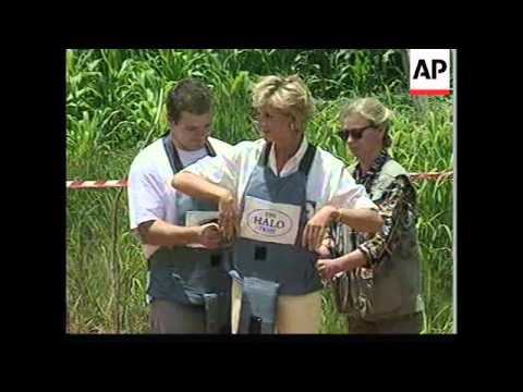 Youtube: ANGOLA: BRITAIN'S DIANA PRINCESS OF WALES VISIT