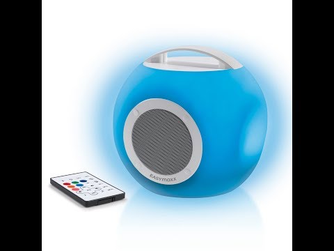 Youtube: EASYmaxx LED-Bluetooth-Lautsprecher Colorcube (04293) | maxx-world.de