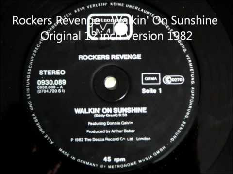 Youtube: Rockers Revenge - Walkin' On Sunshine Original 12 inch Version 1982