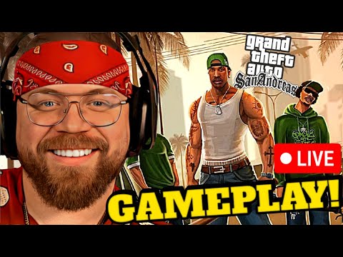 Youtube: LIVE: GTA 6 LEAKS + Grand Theft Auto SAN ANDREAS - Nostalgie pur! Alle Teile! Livestream deutsch