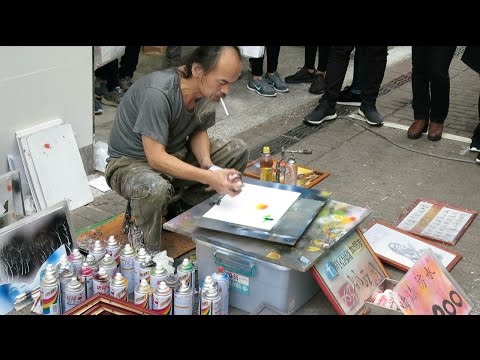 Youtube: Amazing Street Artist - Taipei, Taiwan