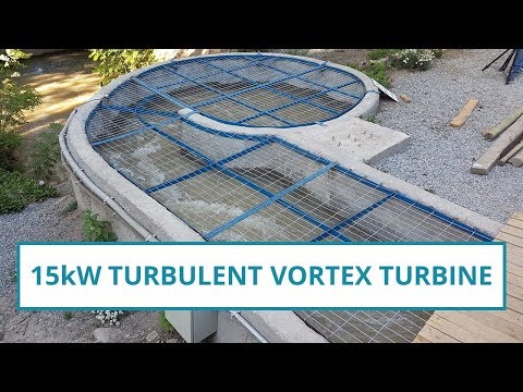 Youtube: 15kW Vortex turbine with more technical details