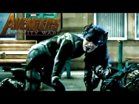 Youtube: NEW Avengers Infinity War CLIP! Proxima Midnight and Corvus Glaive FIGHT SCENE - SPOILERS