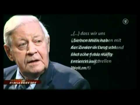 Youtube: Alt-Kanzler Helmut Schmidt zum Thema Gastarbeiter