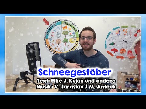 Youtube: Schneegestöber (alles weiß) (M.: V. Jaraslav / M. Antouk  T.: Elke J. Kujan)