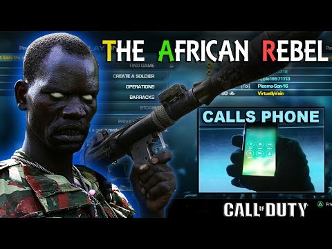 Youtube: African Rebel CALLS KIDS PHONE on COD!