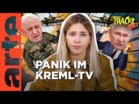 Youtube: Prigoschin vs. Putin: Der Wagner-Aufstand im russischen Staats-TV | Masha on Russia | ARTE