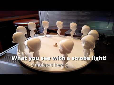 Youtube: James. A 3D Zoetrope test