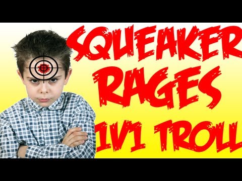 Youtube: 1v1 HEADSHOT ONLY TROLL! TAKE GOD MODE OFF!!! SQUEAKER RAGE!