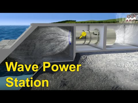 Youtube: Ocean Energy -  Wave Power Station